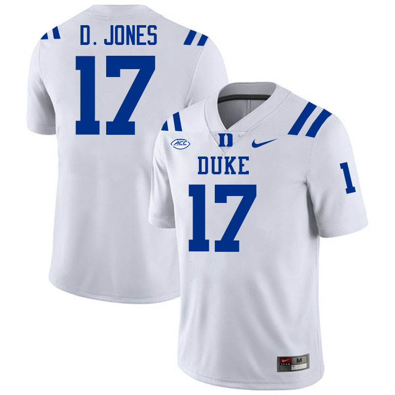 Daniel Jones Duke Jersey,Duke Blue Devils #17 Daniel Jones Jersey Youth College-White